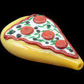 LA Pipes "Pizza Party" Glass Pipe